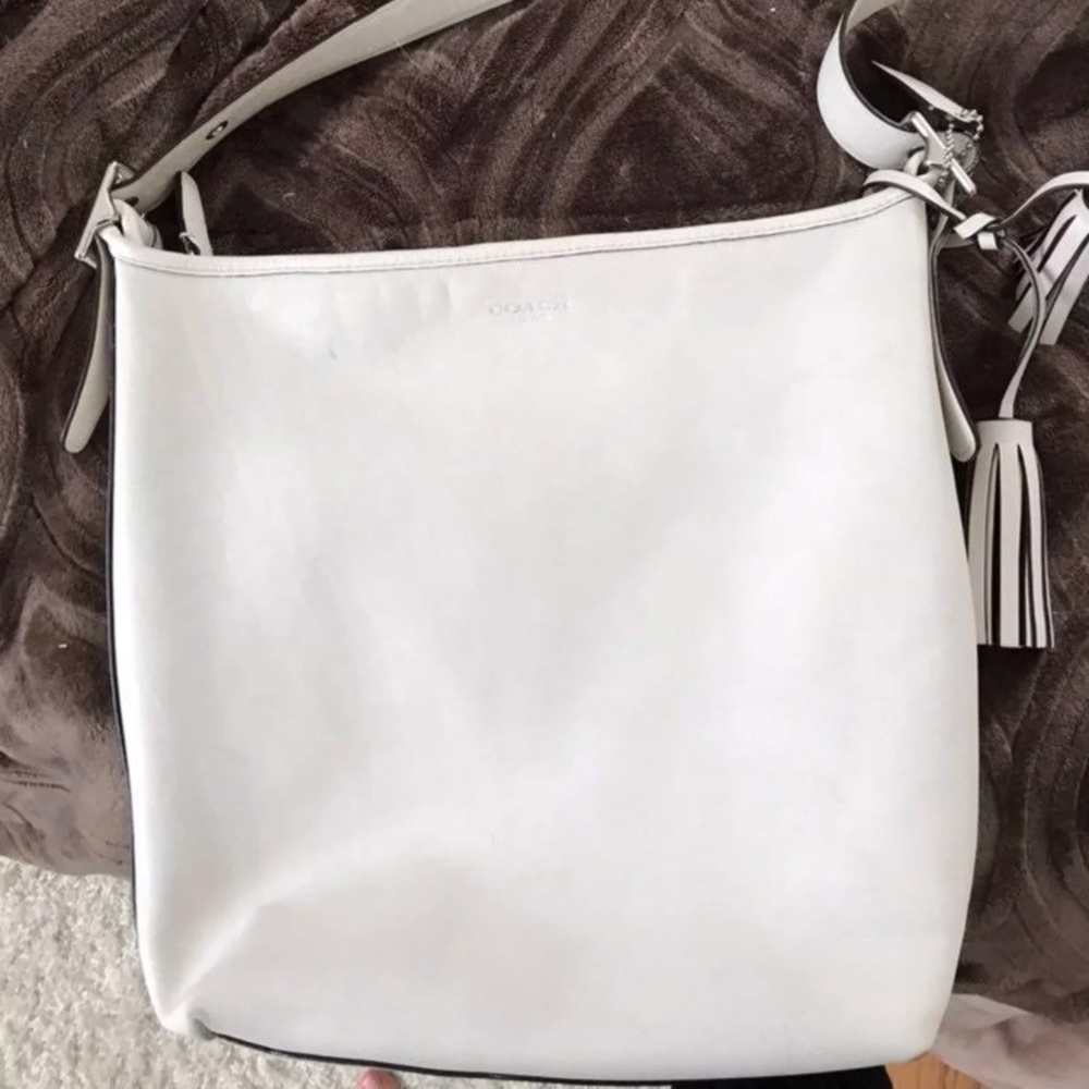 COACH vintage leather legacy duffle